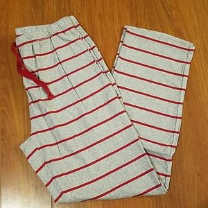stripped pajama pants